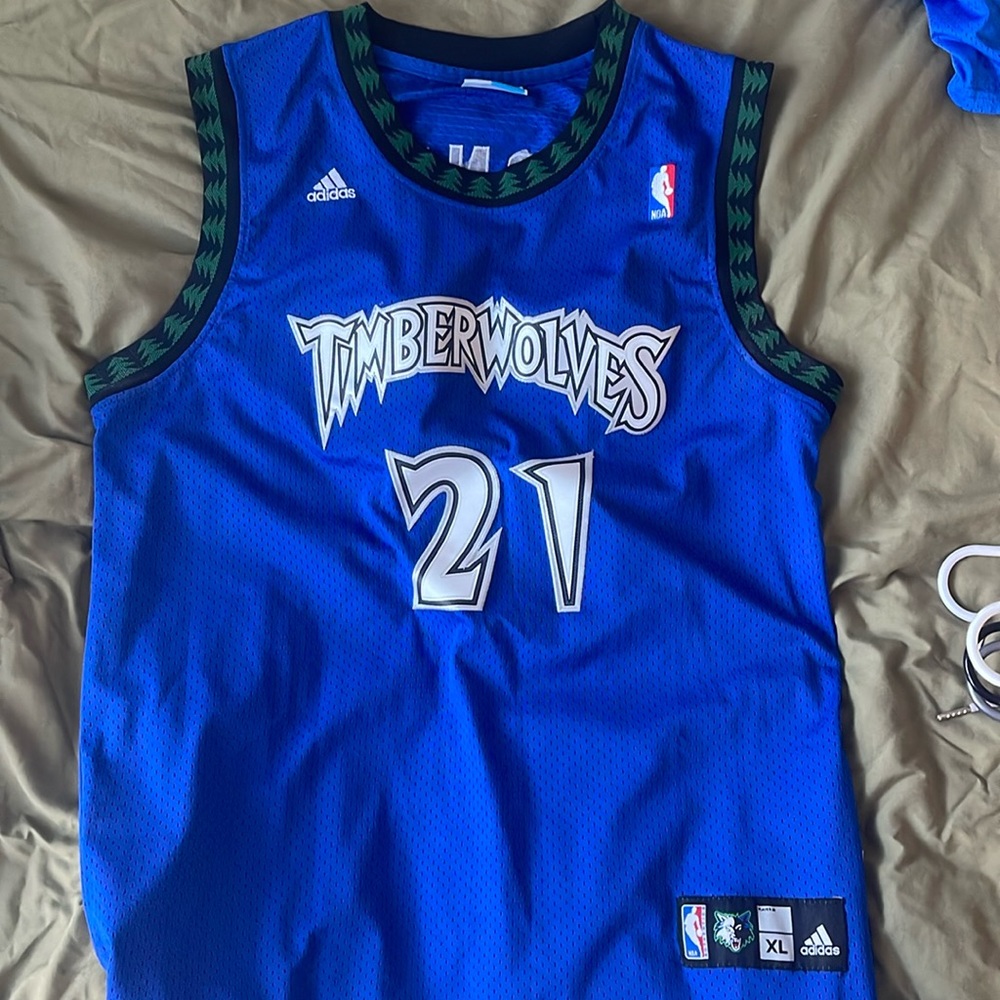 Kevin Garnett Timberwolves Jersey